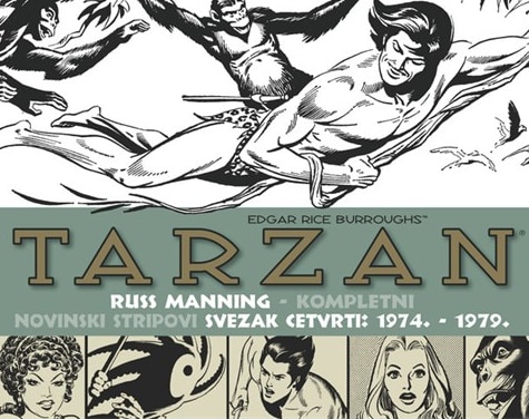Tarzan: Kompletni novinski stripovi svezak 4: 1974. - 1979.